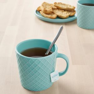 ماگ جفتی فیروزه ای رنگ مدل KEJSERLIG