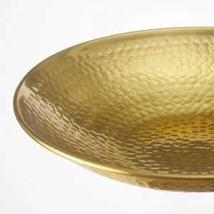 کاسه ی رنگ طلایی 18 سانتی متری مدل VINDFLÄKT