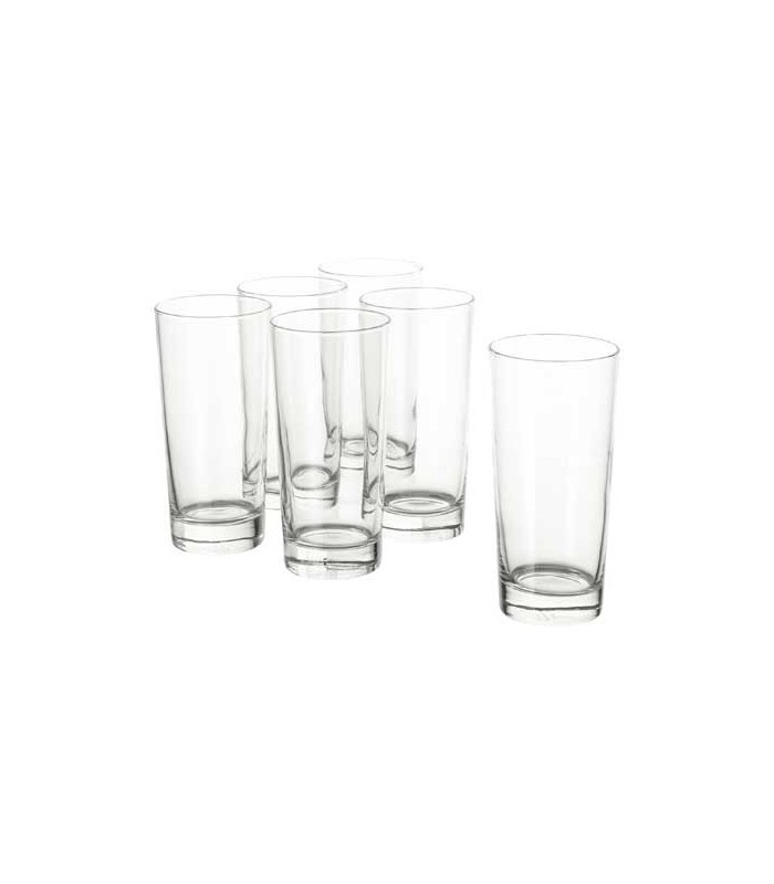 لیوان-شفاف-ایکیا-مدل-godis-بسته-6-تایی